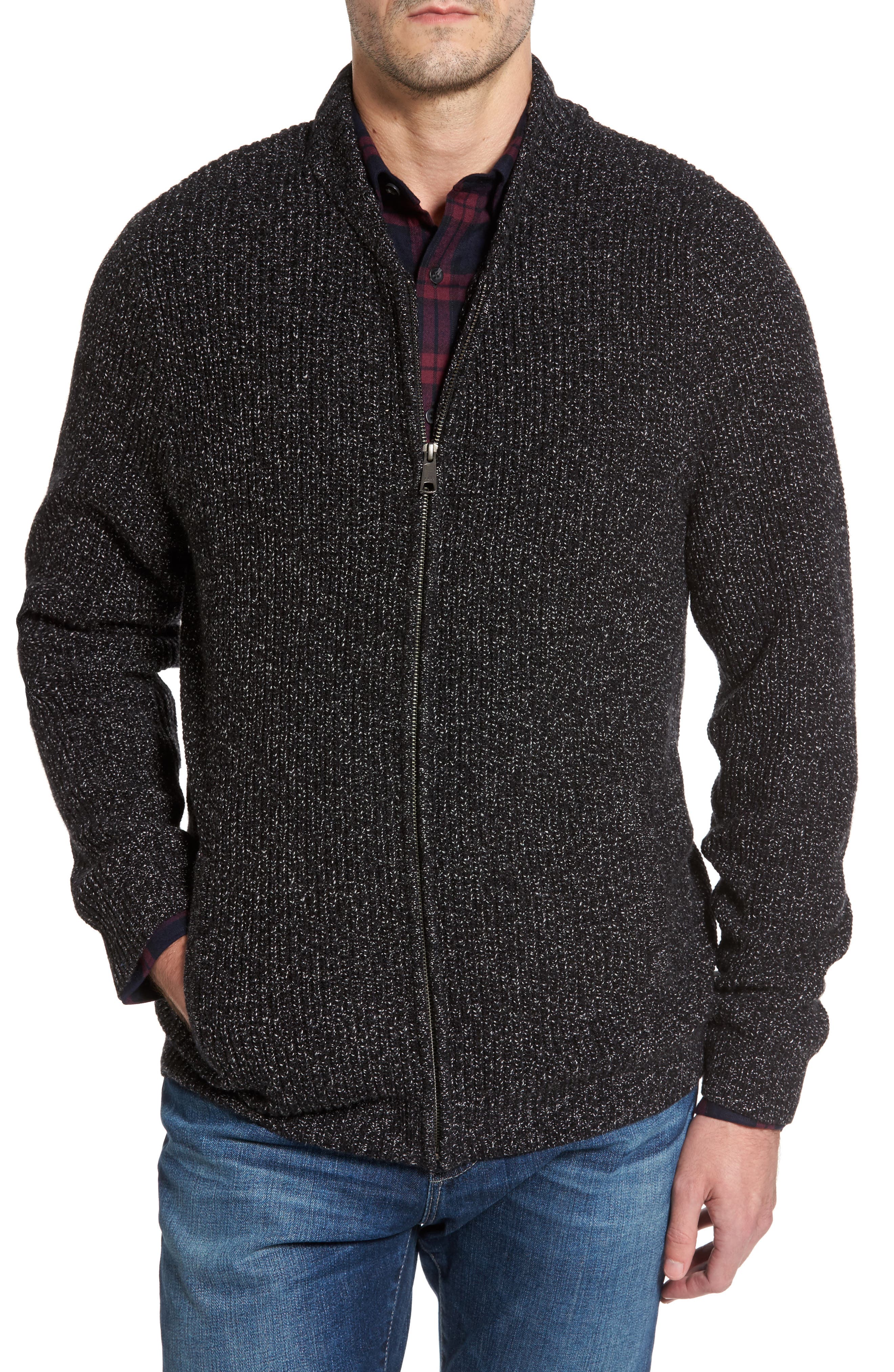 Nordstrom Men's Shop Zip Front Cardigan Nordstrom