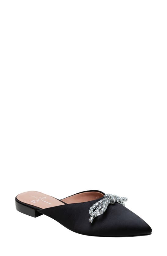 Linea Paolo Astrid Pointed Toe Mule In Black