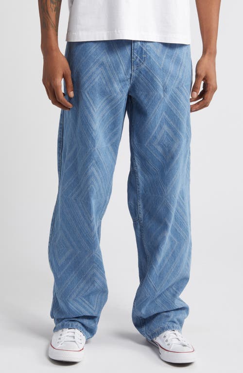 Diamond Straight Leg Jeans in Indigo