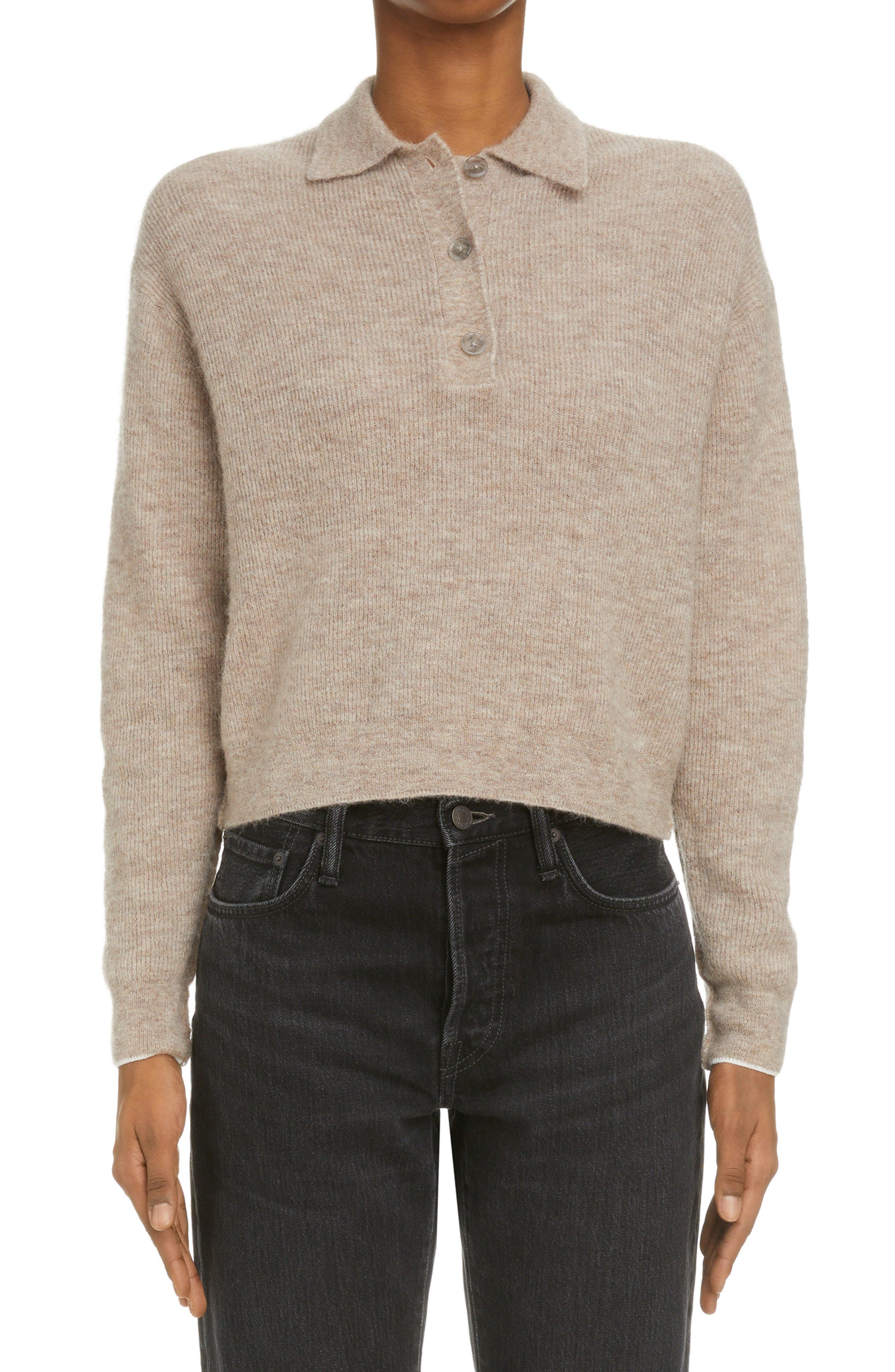 acne studios polo sweater