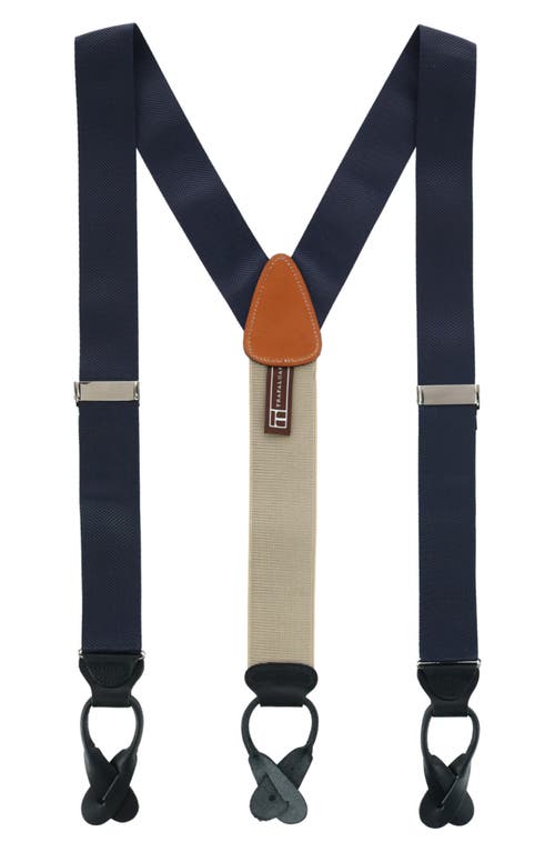 Trafalgar Hudson Suspenders in Navy at Nordstrom