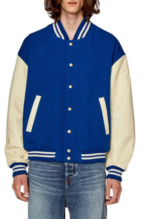 Wool/Leather Dallas Cowboys Royal Blue and White Varsity Jacket - Jacket  Makers