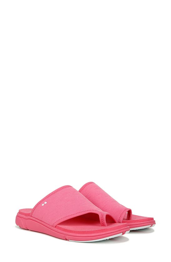 Shop Ryka Rykä Margo Slide Sandal In Hot Pink