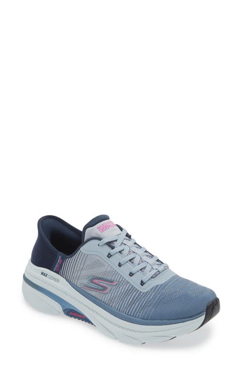 Shop Skechers Max Cushioning Arch Fit® In Navy/pink