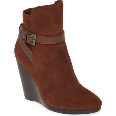 Charles By Charles David Hades Wedge Bootie- Brown