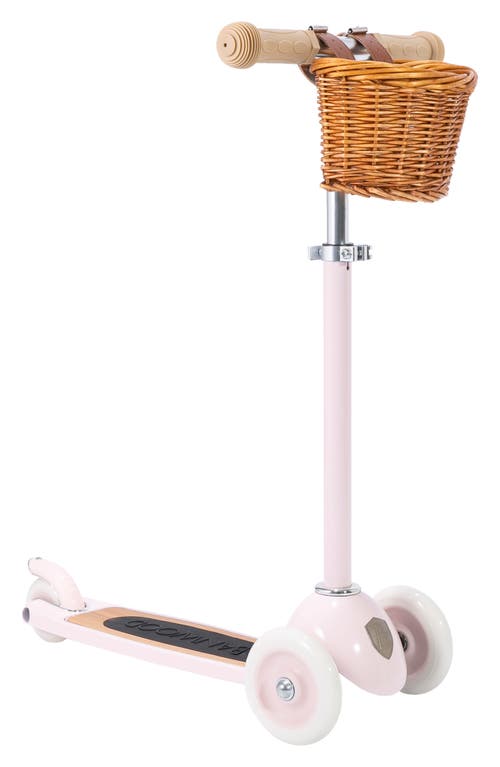 Banwood Kids' Folding Scooter in Soft Pink