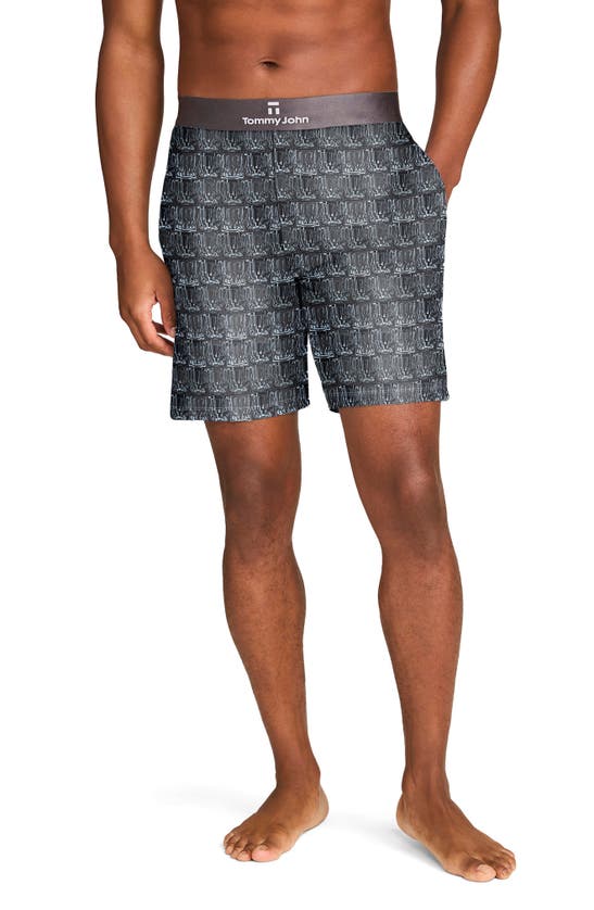 Shop Tommy John Second Skin Lounge Shorts In On The Rocks