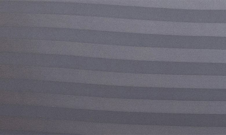 Blissy Mulberry Silk Pillowcase In Grey Stripe
