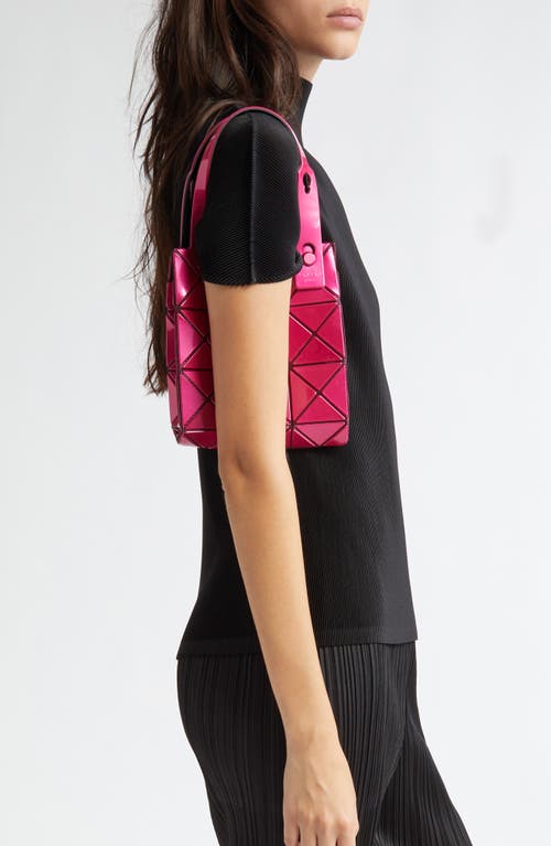 Shop Bao Bao Issey Miyake Mini Carat Tote In Pink