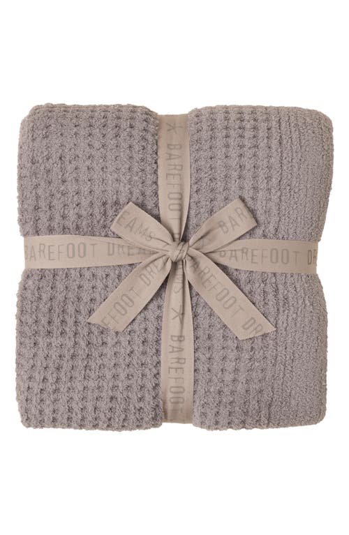 Shop Barefoot Dreams Cozychic® Waffle Knit Throw In Beach Rock