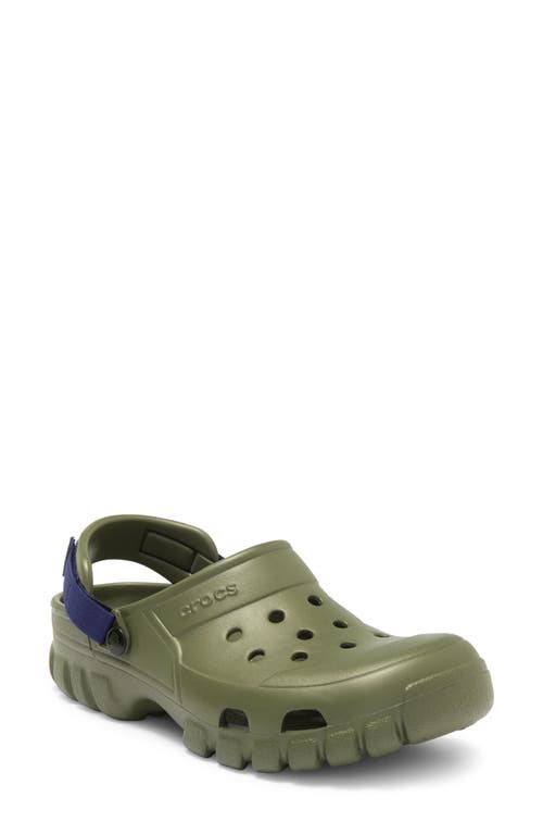 Crocs Offroad Sport Clog In Army Green/navy