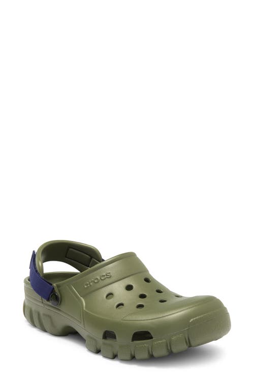 Shop Crocs Offroad Sport Clog In Army Green/navy