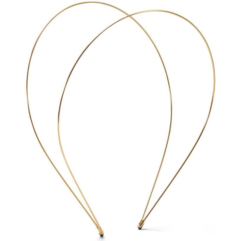 Lelet Ny Vera Double Row Headband In Gold