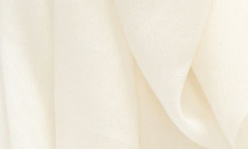 Shop Vince Lightweight Cashmere Scarf In Off White