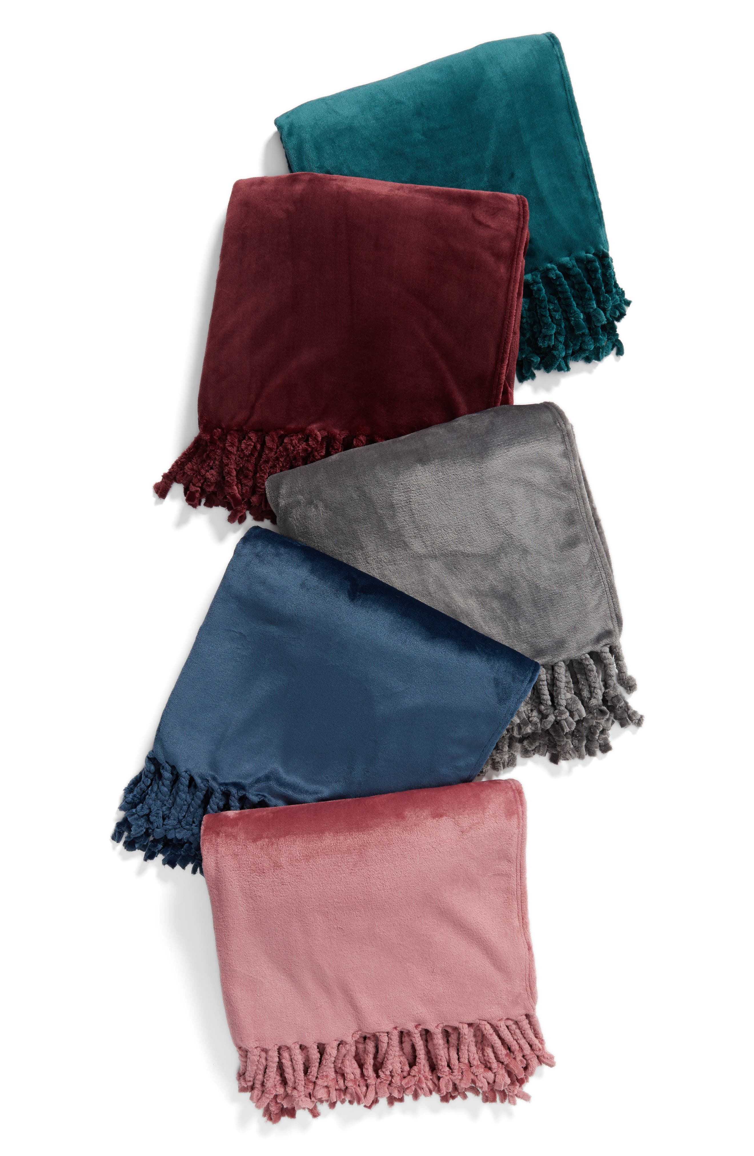 NORDSTROM AT HOME,
                            Kennebunk Bliss Plush Throw,
                            Alternate thumbnail 104, color,
                            051