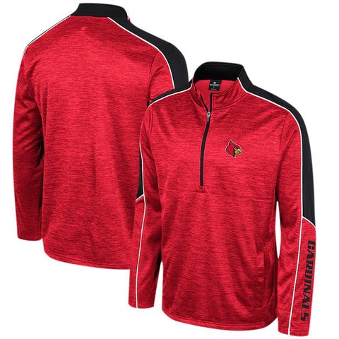 Women's Colosseum Red Louisville Cardinals First Class Full-Zip