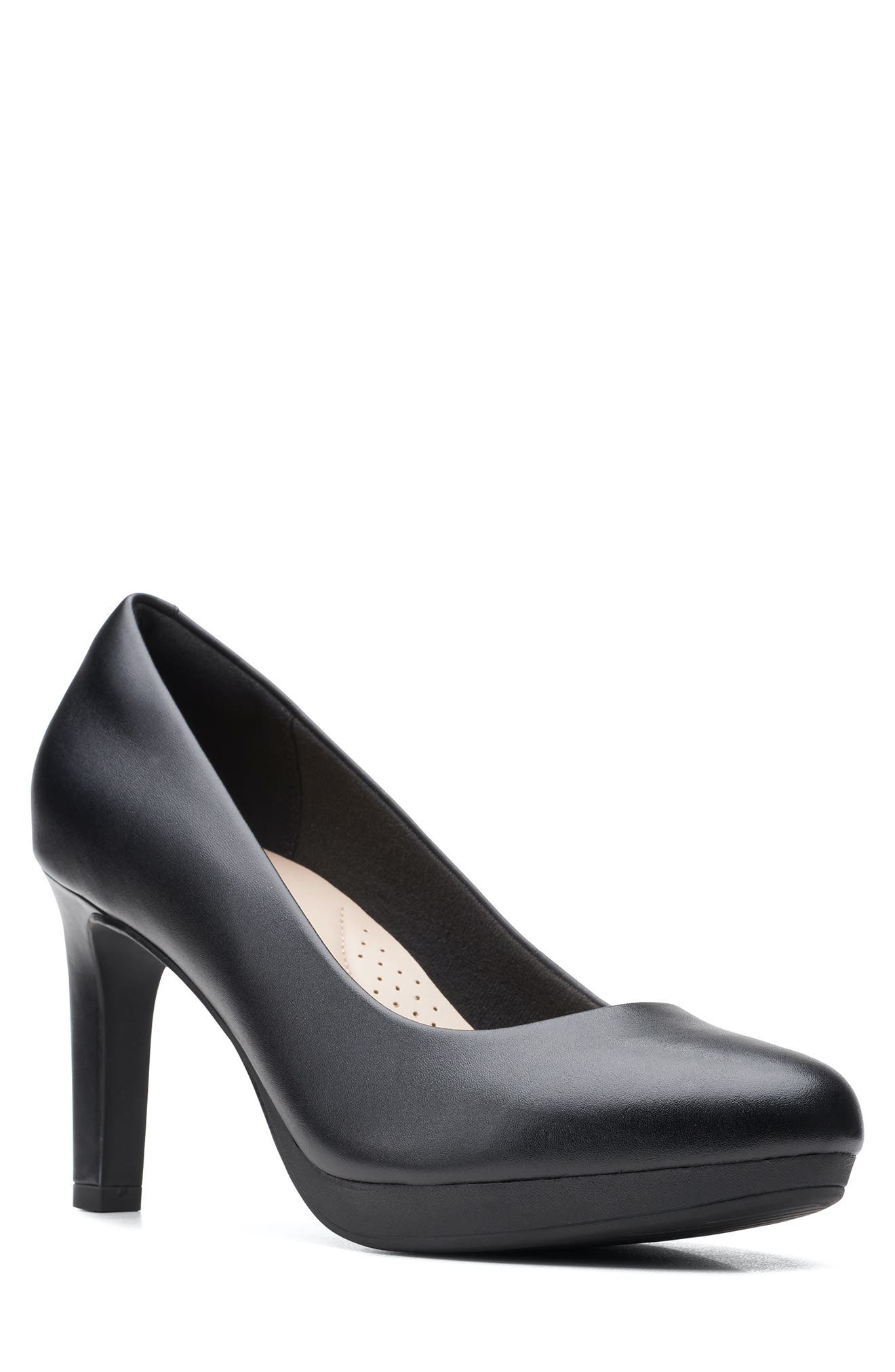 clarks womens high heel shoes