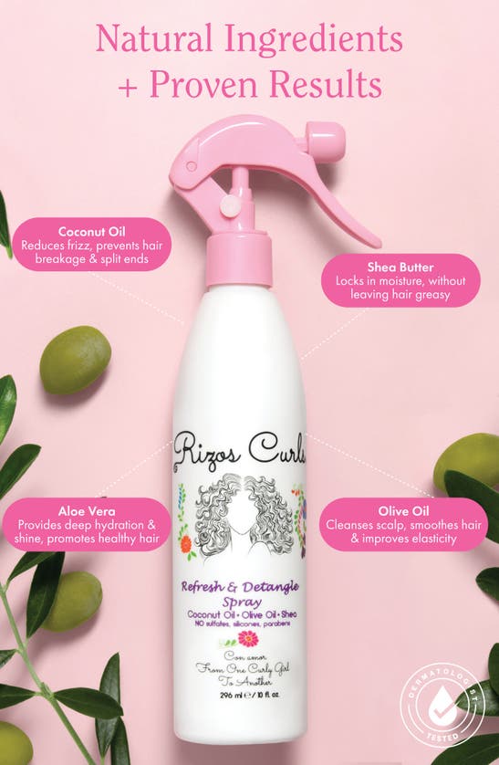 Rizos Curls Refresh & Detangle Spray