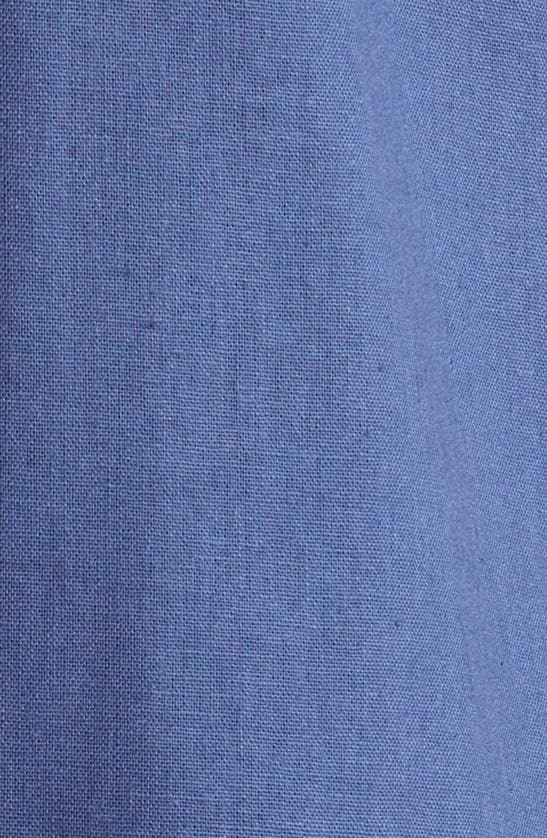 Shop Halogen ® Sleeveless Linen Blend Dress In Indigo Blue