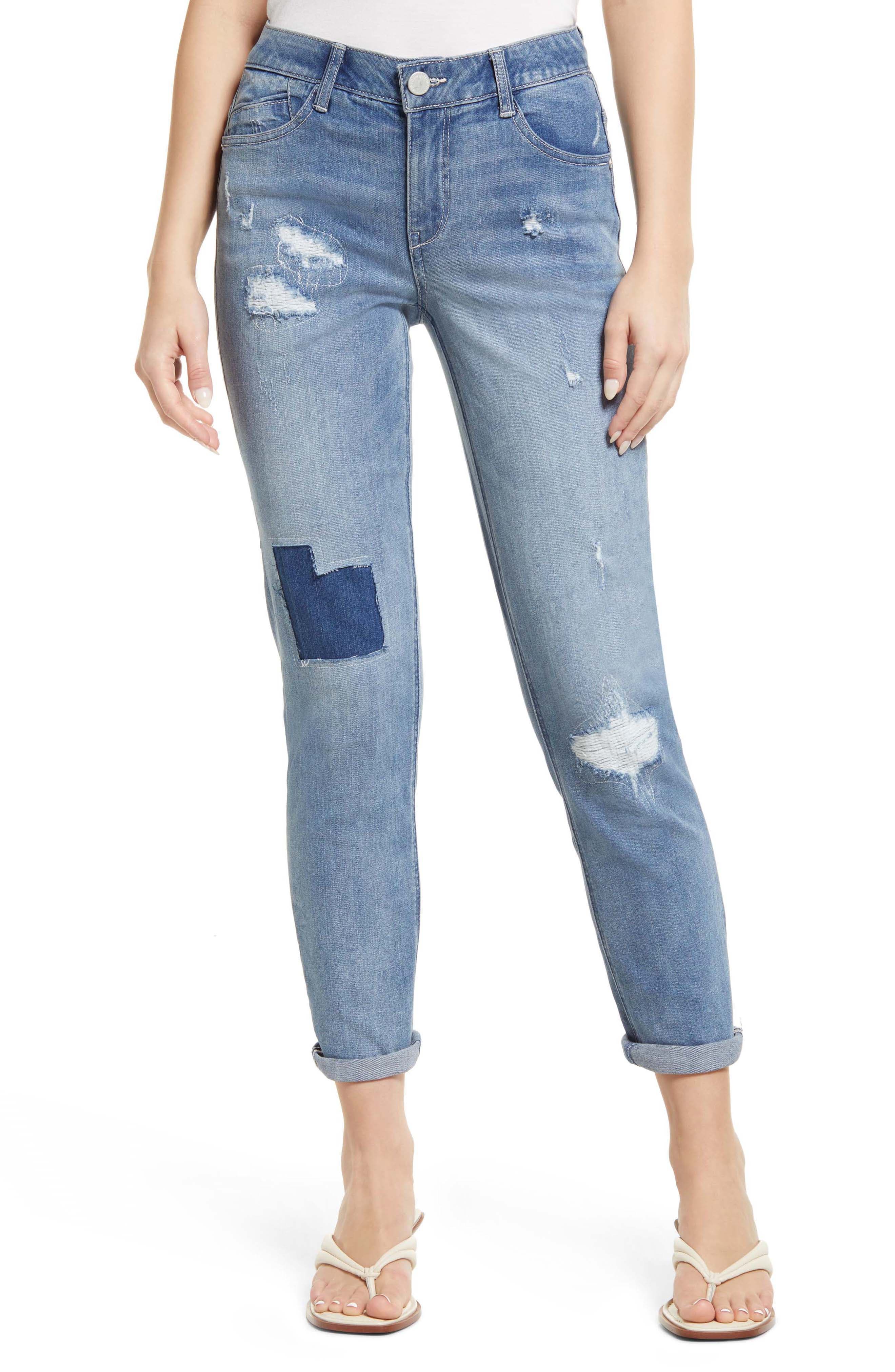 Ab'Solution Girlfriend Jeans | Nordstrom