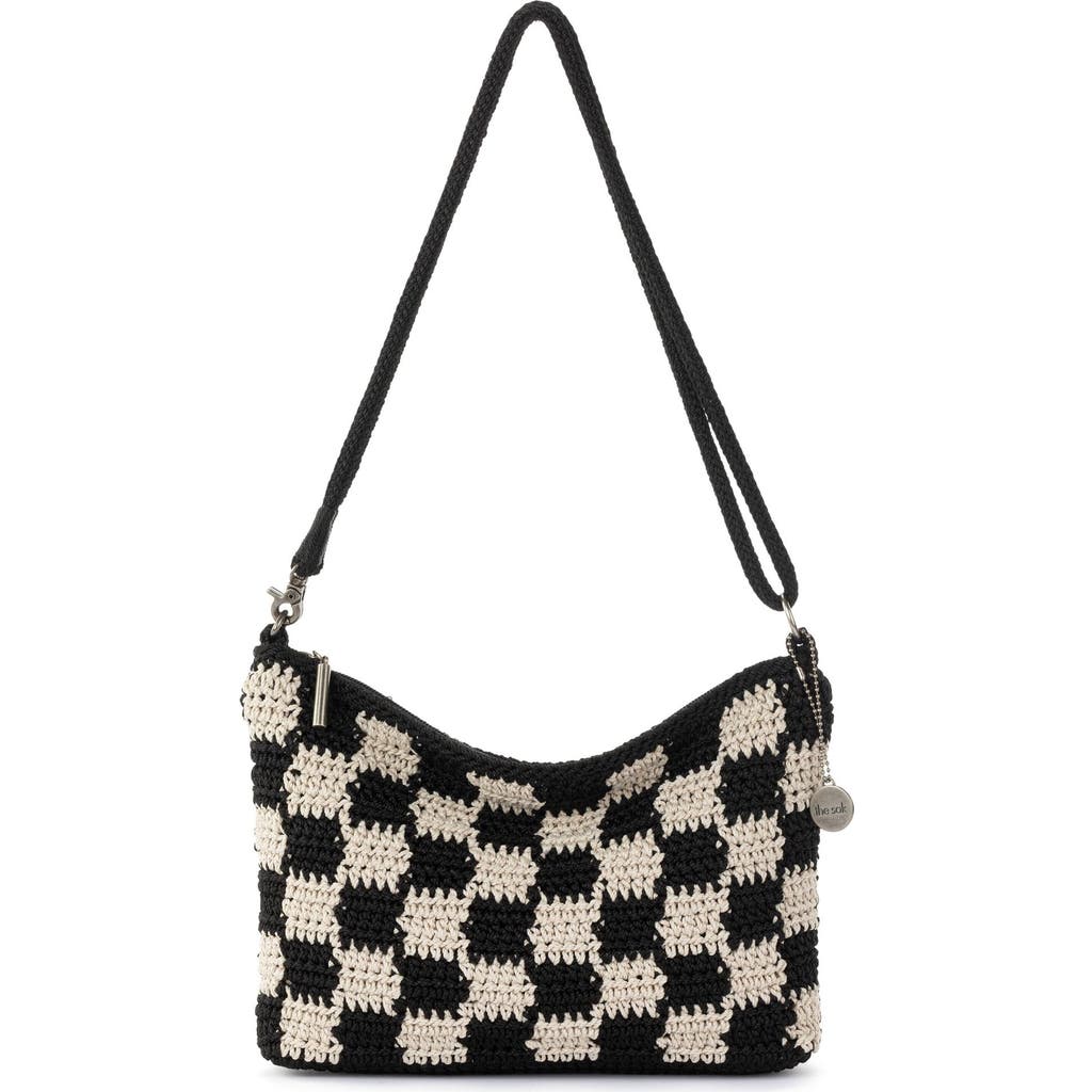 The Sak Lumi Covertible Crossbody In Black Check