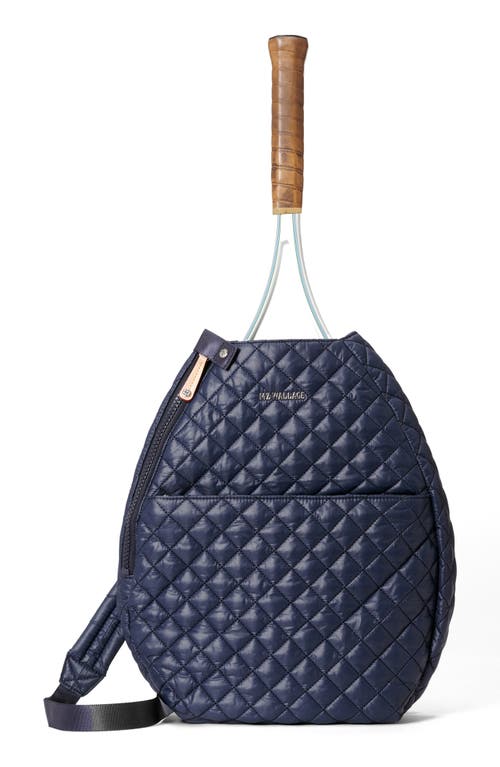 MZ Wallace Metro Diamond Quilted Racquet Sling Bag in Dawn at Nordstrom