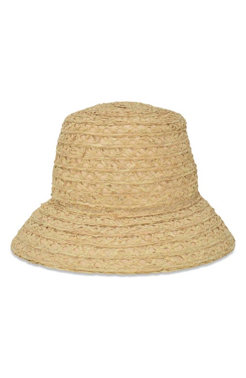 Gigi Burris Millinery Ida Packable Bucket Hat In Natural