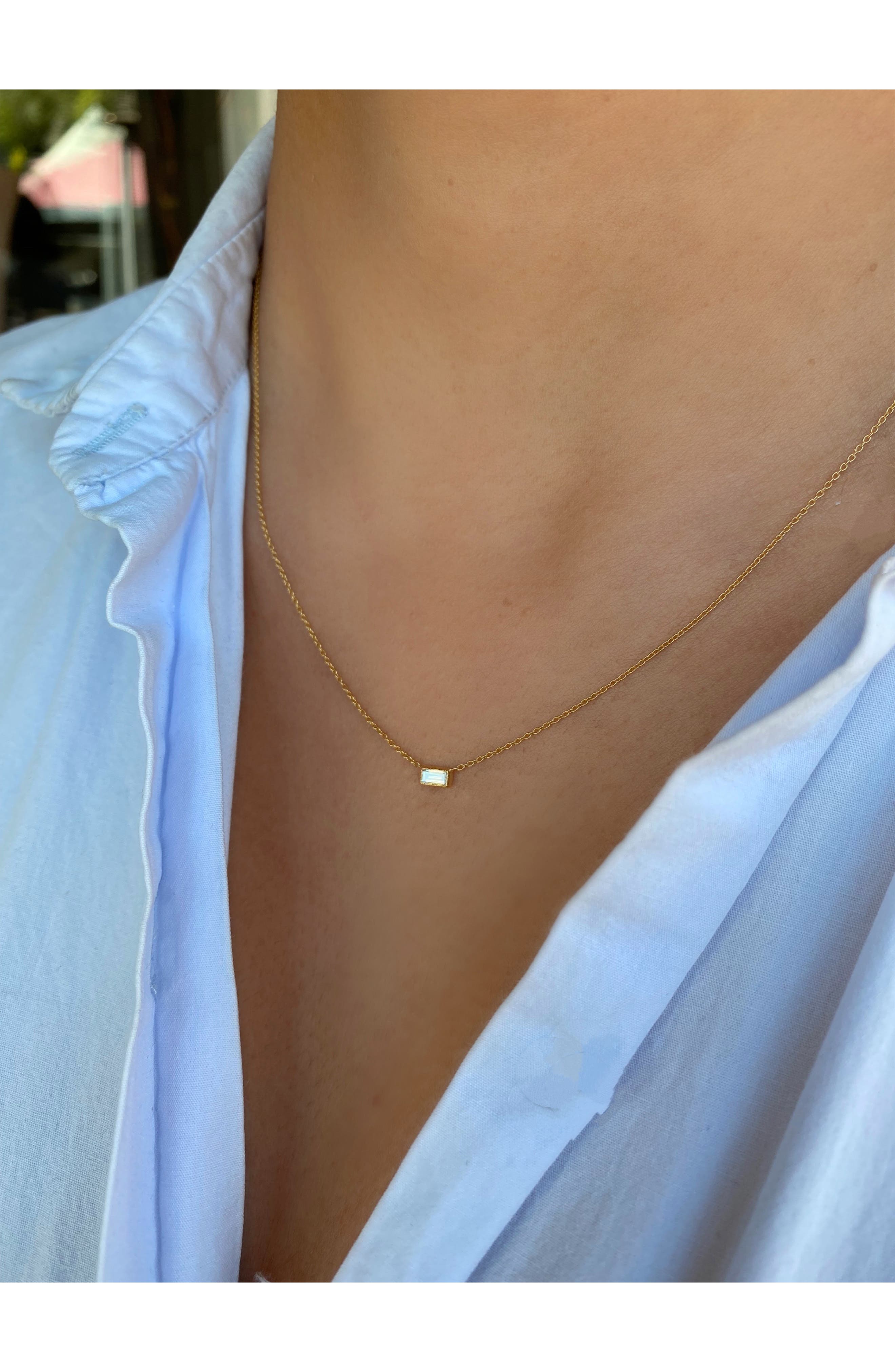 nordstrom dainty gold necklace