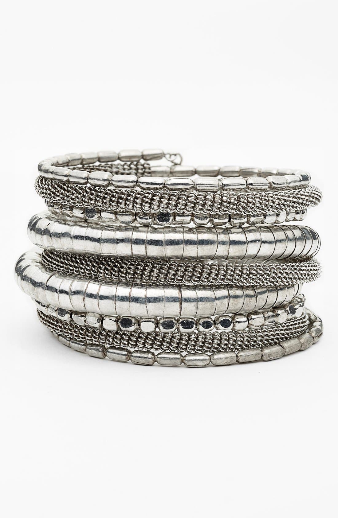 Spring Street Metal Coil Bracelet Nordstrom