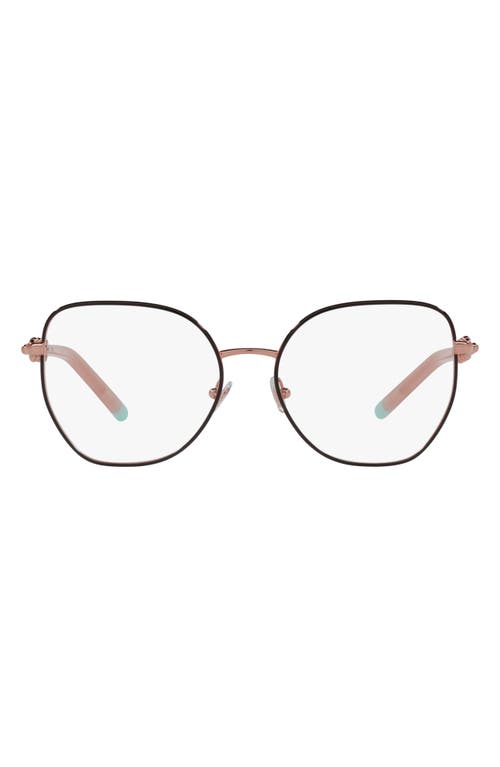 Tiffany & Co. 55mm Butterfly Optical Glasses in Black at Nordstrom