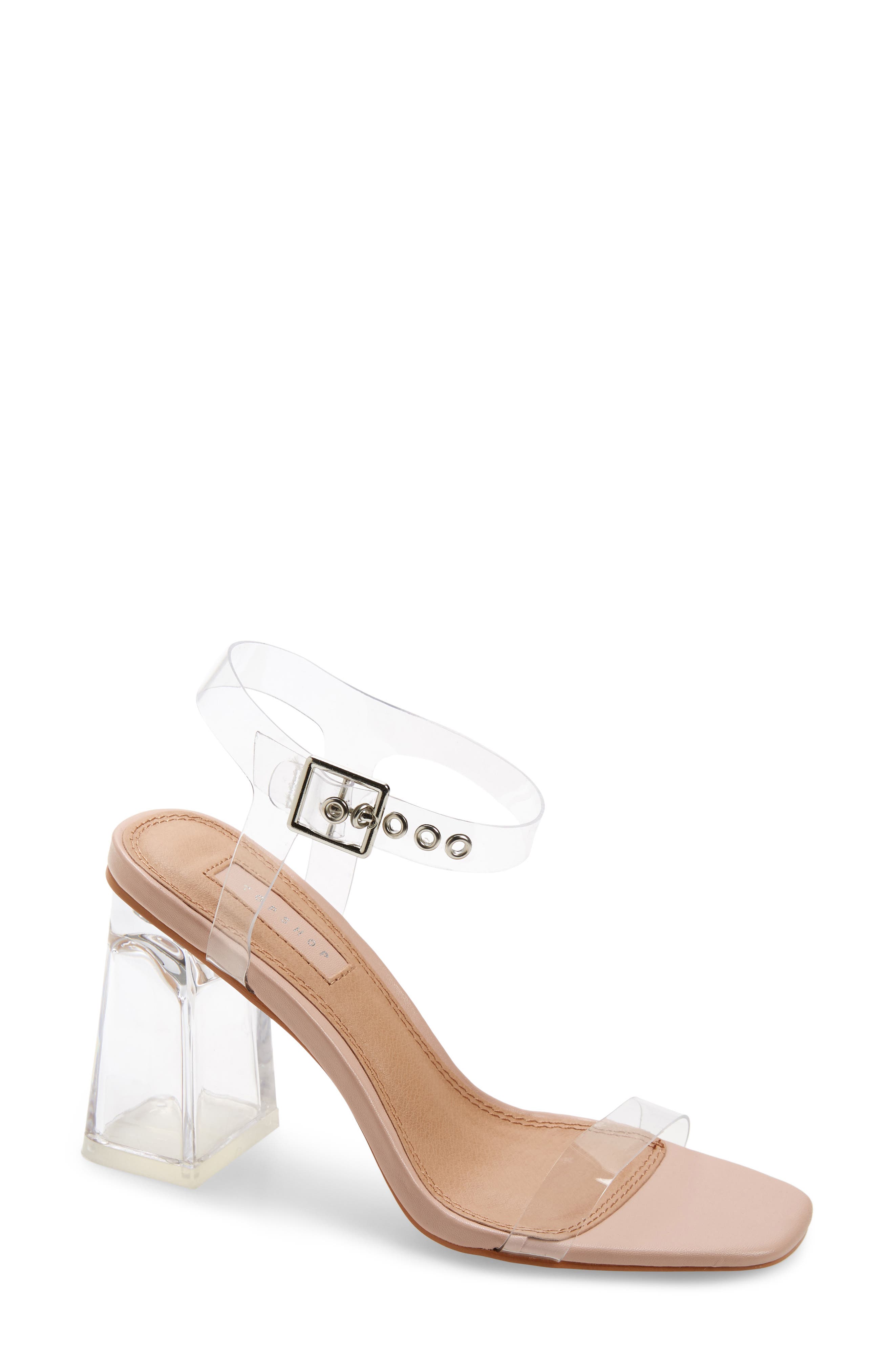clear heels topshop