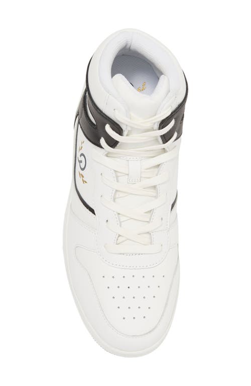 Shop Official Program Court High Top Sneaker In White/black