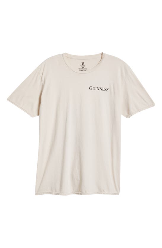 Shop Philcos Guinness Have This One With Me Graphic Cotton T-shirt In Off White Pigment