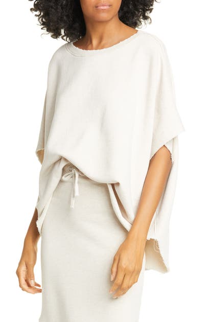 Frank Eileen Tee Lab Capelet Sweatshirt In Irish Oatmeal Melange Modesens Frank Eileen Tee Lab Capelet Sweatshirt In Irish Oatmeal Melange Modesens