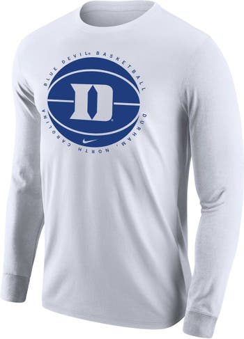 Duke Blue Devils Nike Basketball Icon Legend Performance Long Sleeve T-Shirt  - Black