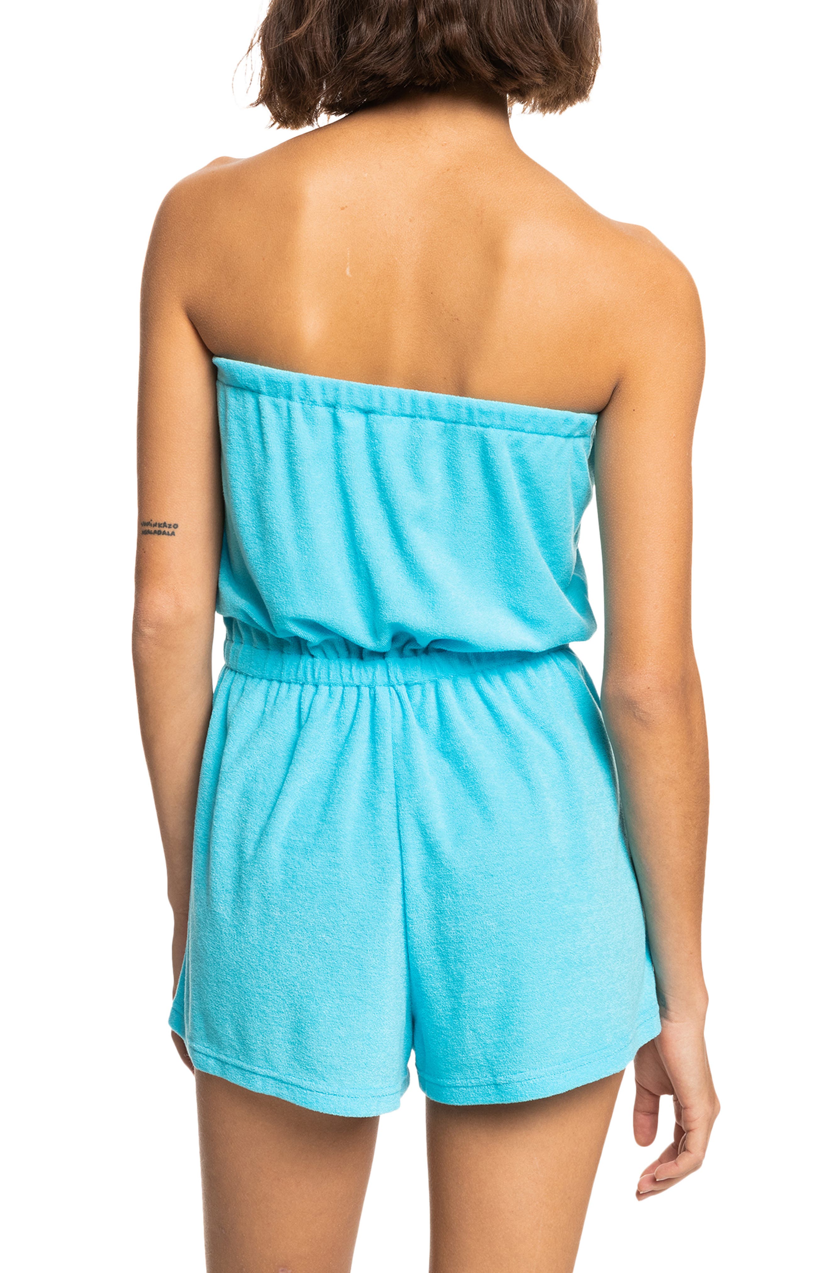 swimsuit cover up romper shorts