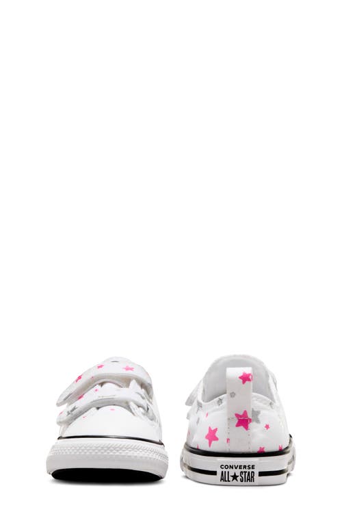 Shop Converse Kids' Chuck Taylor® All Star® Ox Sneaker In White/prime Pink/white