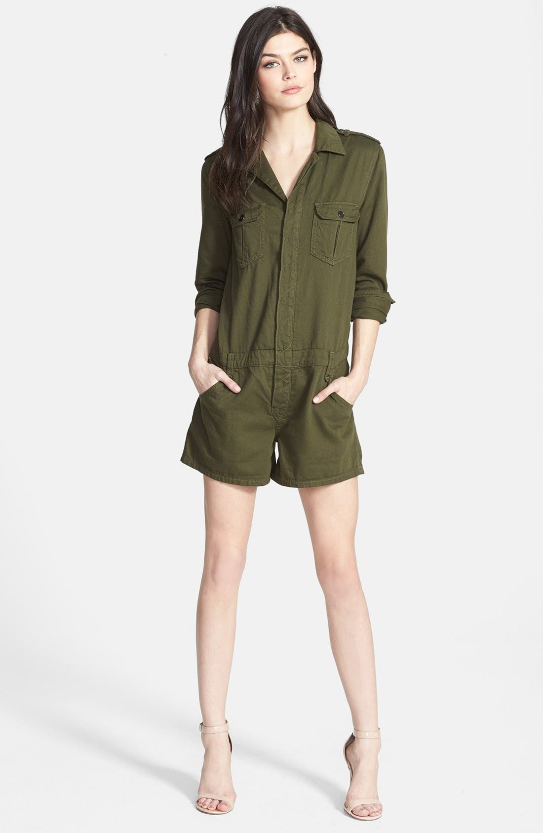 Joe's Cotton Military Romper Nordstrom