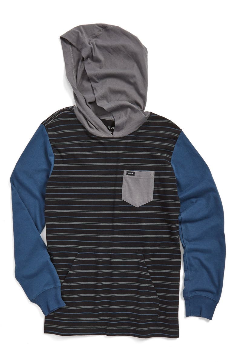 Boys long sleeve hooded shirt Clearance
