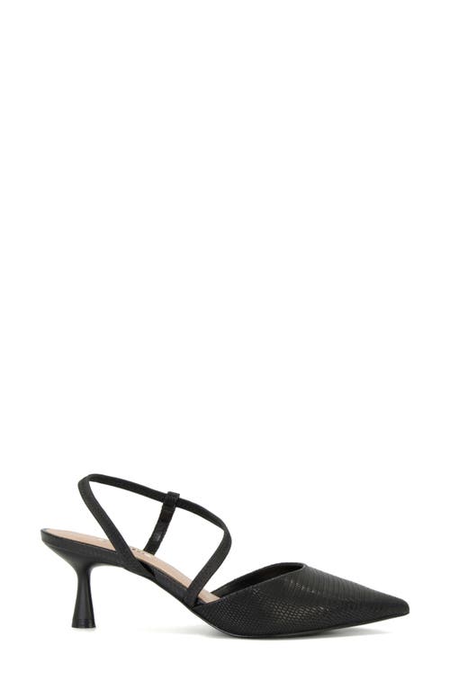 Shop Dune London Citrus Pointed Toe Ankle Strap Pump In Black