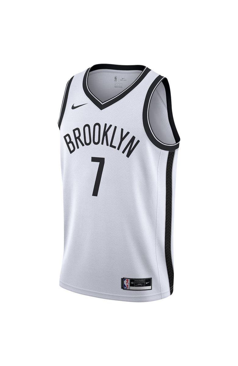Nike Men's Nike Kevin Durant White Brooklyn Nets 2020/21 Swingman