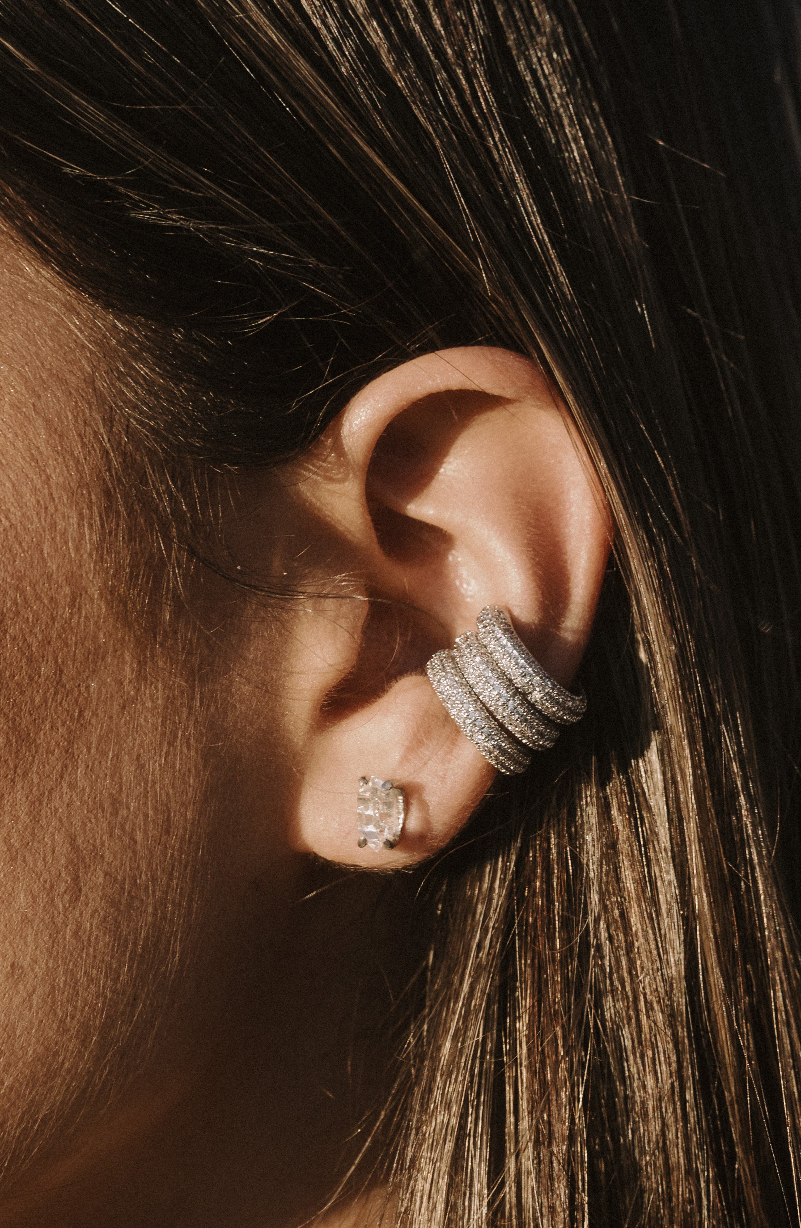 Child of Wild Joni Pavé Ear Cuff Nordstrom