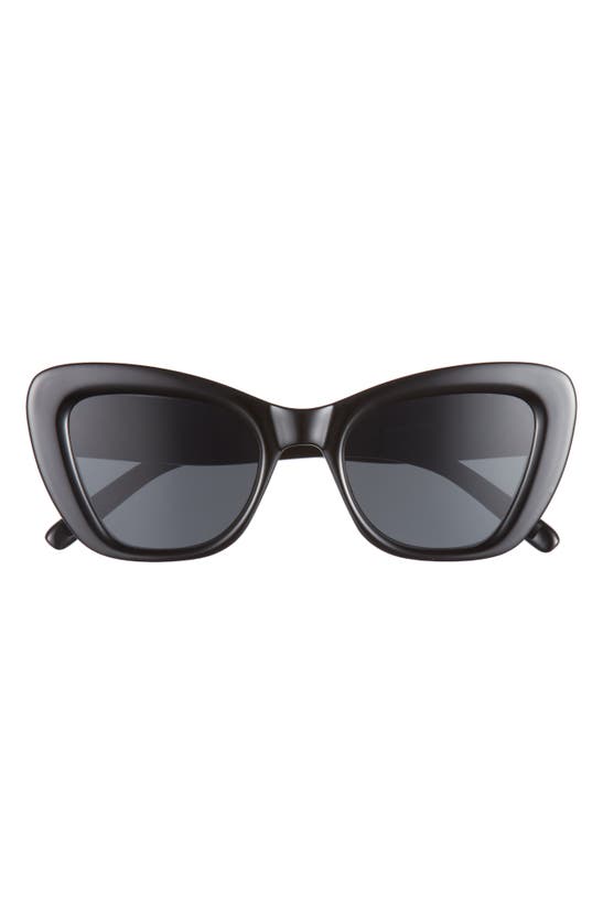 Bp. 56mm Cat Eye Sunglasses In Black