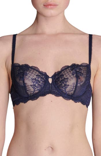 Buy Chantelle Champs Elysees Unlined Lace Demi Bra - Cappuccino At 40% Off