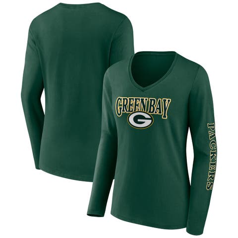 Fanatics Men's Davante Adams Green Green Bay Packers Player Name & Number  Tri-Blend Hoodie T-Shirt