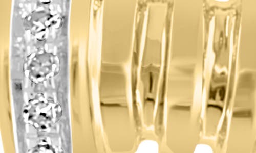 Effy 14k Yellow Gold Diamond Open Ring In Yellow