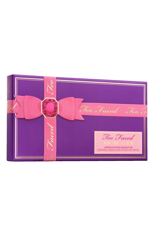 Too Faced You're A Gem 3-piece Eye Makeup Set $88 Value In Multi