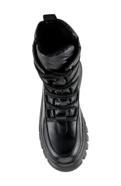 Azura By Spring Step Snowstorm Boot In Black Multi