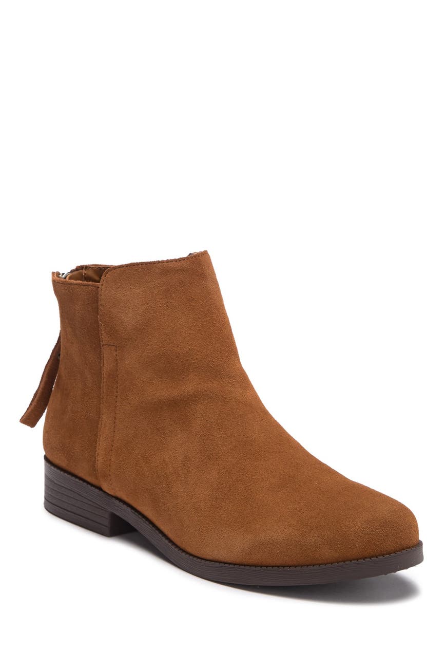 steve madden darko suede ankle bootie