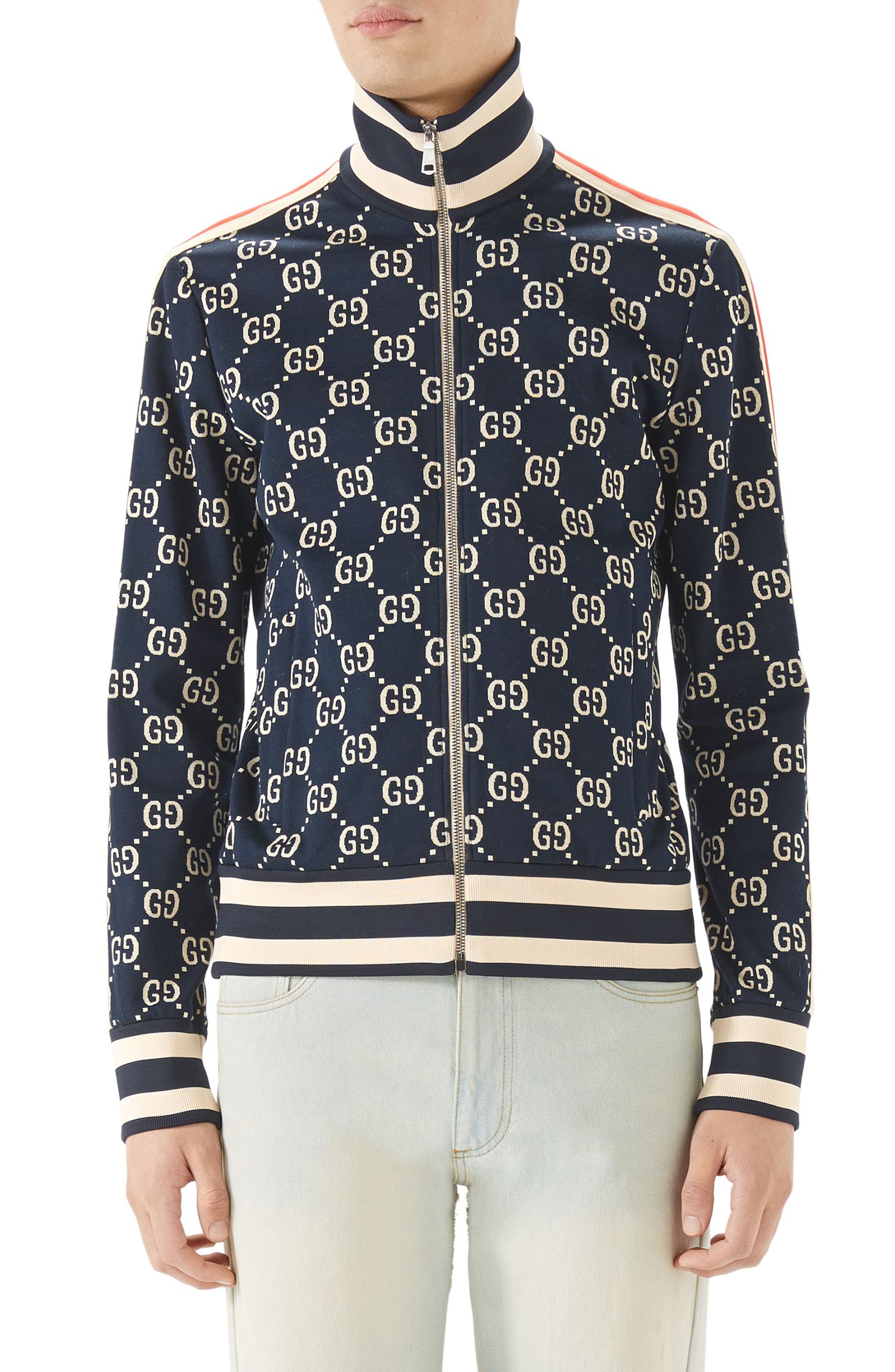 gucci jacquard track jacket